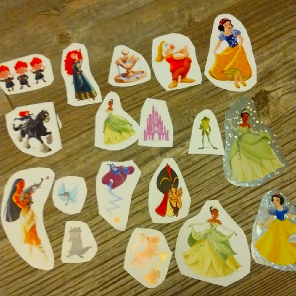 $2 if bundled Disney stickers